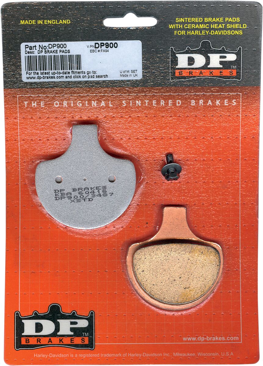 Dp Brakes Brake Pad H D 44063 83 C BRAKE PADS - SINTERED METAL Dp Brakes