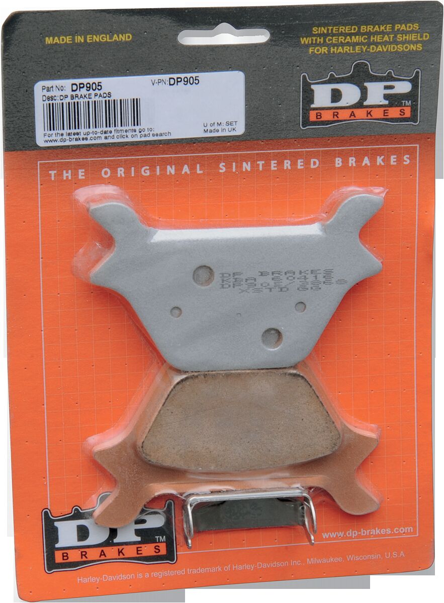 Dp Brakes Brake Pad H D 44209 87 B/C BRAKE PADS - SINTERED METAL Dp Brakes