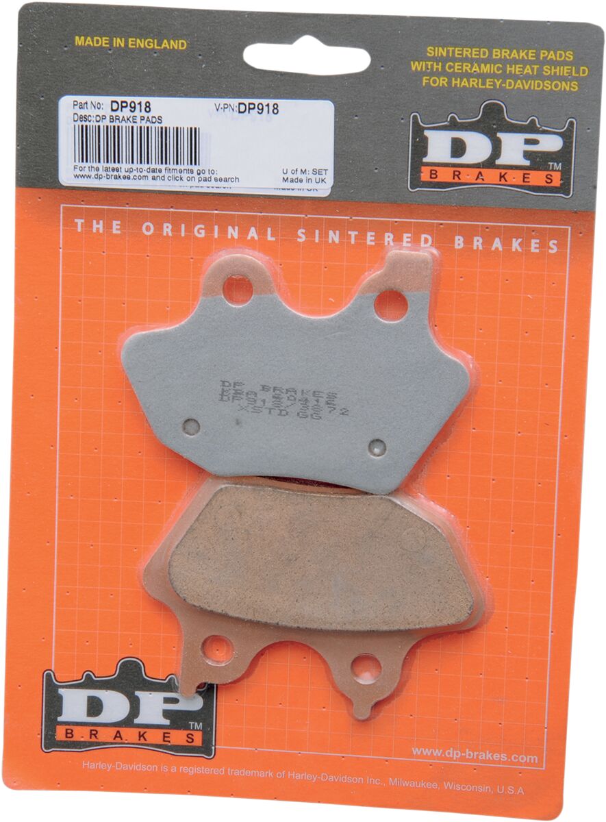 Dp Brakes Brake Pad Dp Sintered Replacement Street Touring Off Road/Atv Sintered Metal Brake Pads Dp Brakes