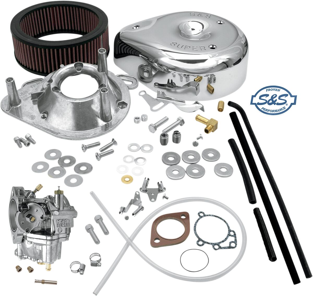 S&S Cycle Super E Carb Kit W/O Manifold Carburetors S&S Cycle