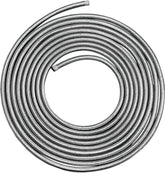 Drag Specialties 1/4 Stl Braid Line 6 Ft Oil Line Drag Specialties