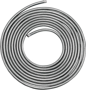 Drag Specialties 3/8 Stl Braid Line 6 Ft Oil Line Drag Specialties