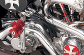 Drag Specialties 3/8 Black Braid Line 6' Oil Line Drag Specialties