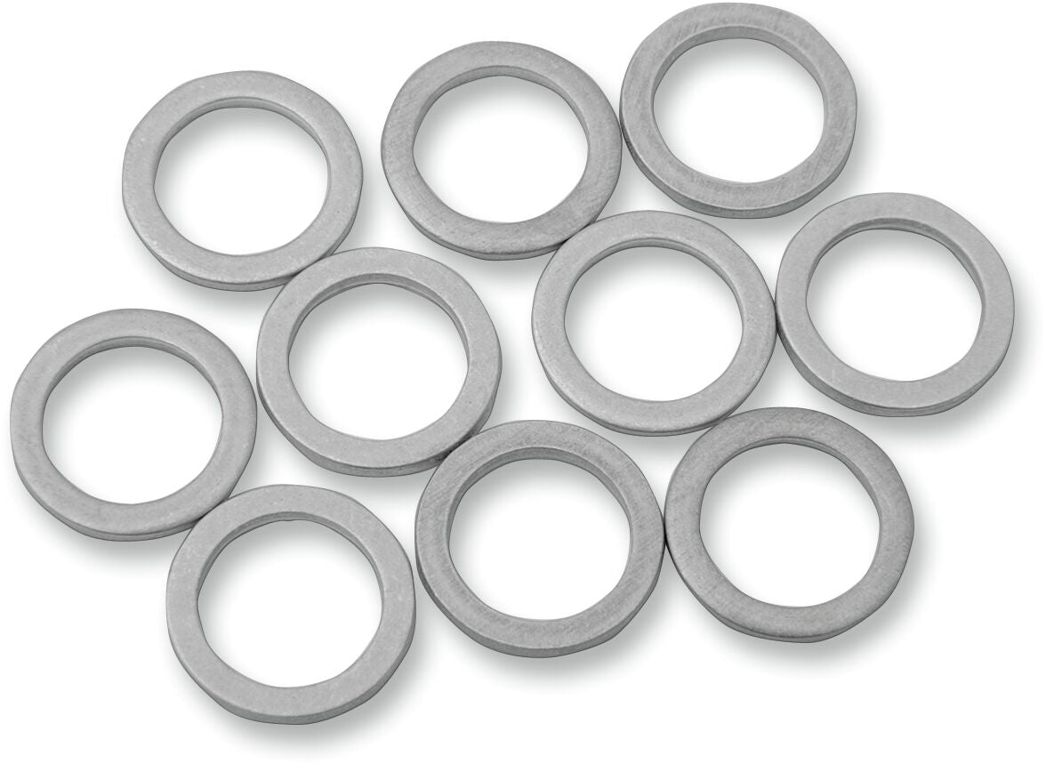 Drag Specialties Crush Washer 3/8 10 Pk BRAKE LINE HARDWARE Drag Specialties