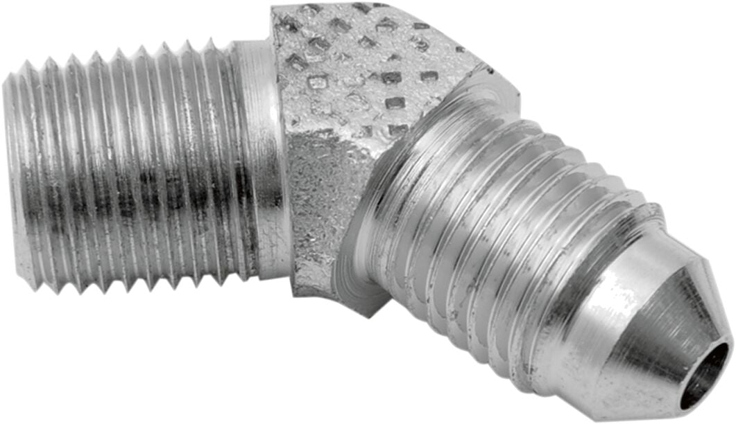 Drag Specialties #3 Male X 1/8 Pipe 45 Deg.
