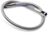 Drag Specialties 17 Univ Ss Clear Coat Dot BRAKE LINES-HOSES-STAINLESS ST Drag Specialties