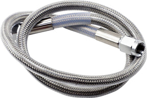 Drag Specialties 23 Univ Ss Clear Coat Dot BRAKE LINES-HOSES-STAINLESS ST Drag Specialties