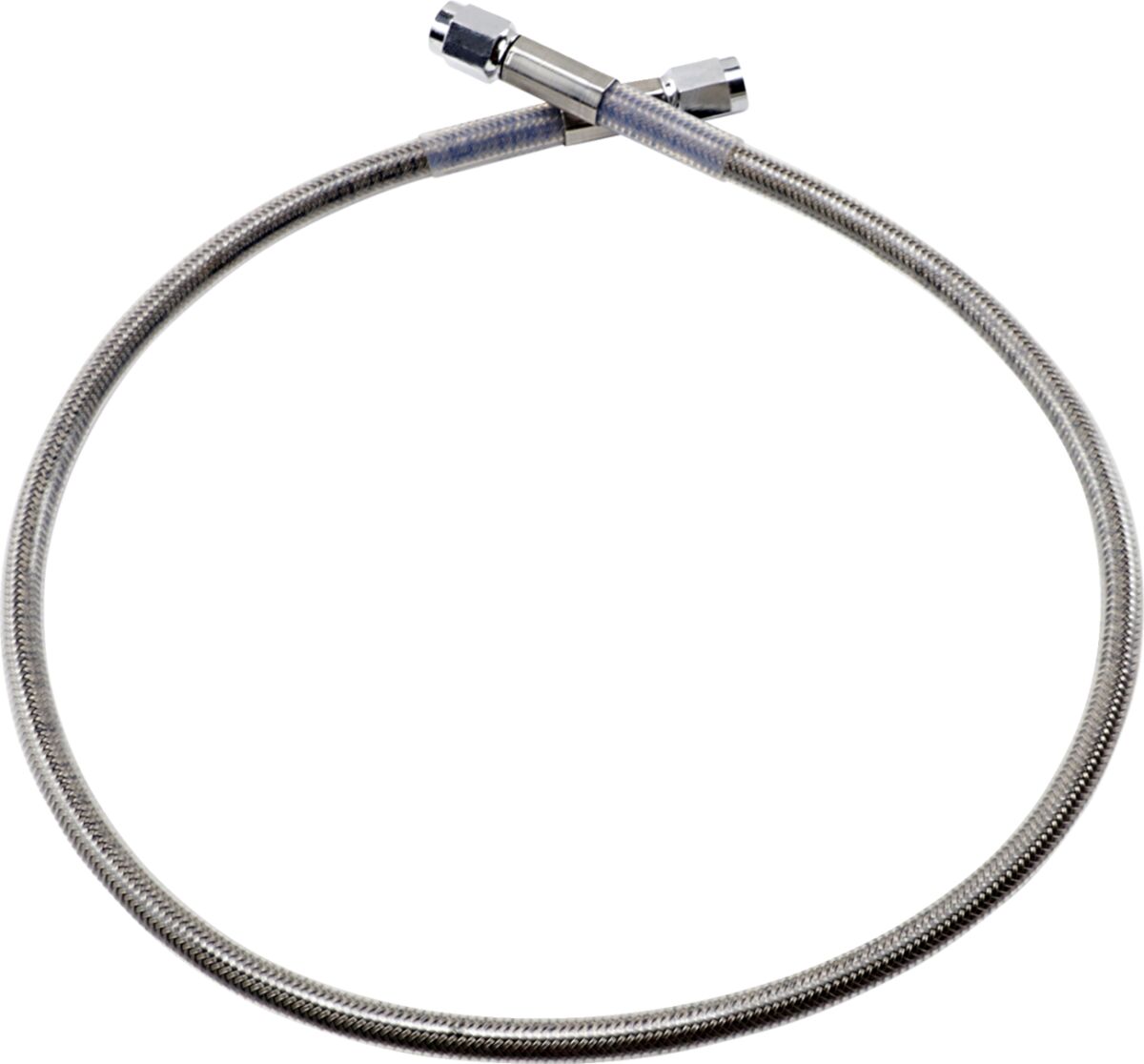 Drag Specialties 25 Univ Ss Clear Coat Dot BRAKE LINES-HOSES-STAINLESS ST Drag Specialties