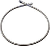 Drag Specialties 25 Univ Ss Clear Coat Dot BRAKE LINES-HOSES-STAINLESS ST Drag Specialties