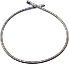 Drag Specialties 25 Univ Ss Clear Coat Dot BRAKE LINES-HOSES-STAINLESS ST Drag Specialties