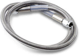 Drag Specialties 28 Univ Ss Clear Coat Dot BRAKE LINES-HOSES-STAINLESS ST Drag Specialties
