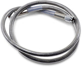 Drag Specialties 34 Univ Ss Clear Coat Dot BRAKE LINES-HOSES-STAINLESS ST Drag Specialties
