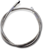 Drag Specialties 38 Univ Ss Clear Coat Dot BRAKE LINES-HOSES-STAINLESS ST Drag Specialties