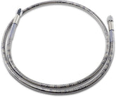 Drag Specialties 43 Univ Ss Clear Coat Dot BRAKE LINES-HOSES-STAINLESS ST Drag Specialties