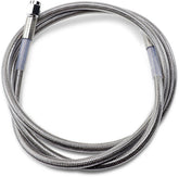 Drag Specialties 50 Univ Ss Clear Coat Dot BRAKE LINES-HOSES-STAINLESS ST Drag Specialties