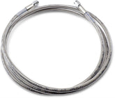 Drag Specialties 72 Univ Ss Clear Coat Dot BRAKE LINES-HOSES-STAINLESS ST Drag Specialties
