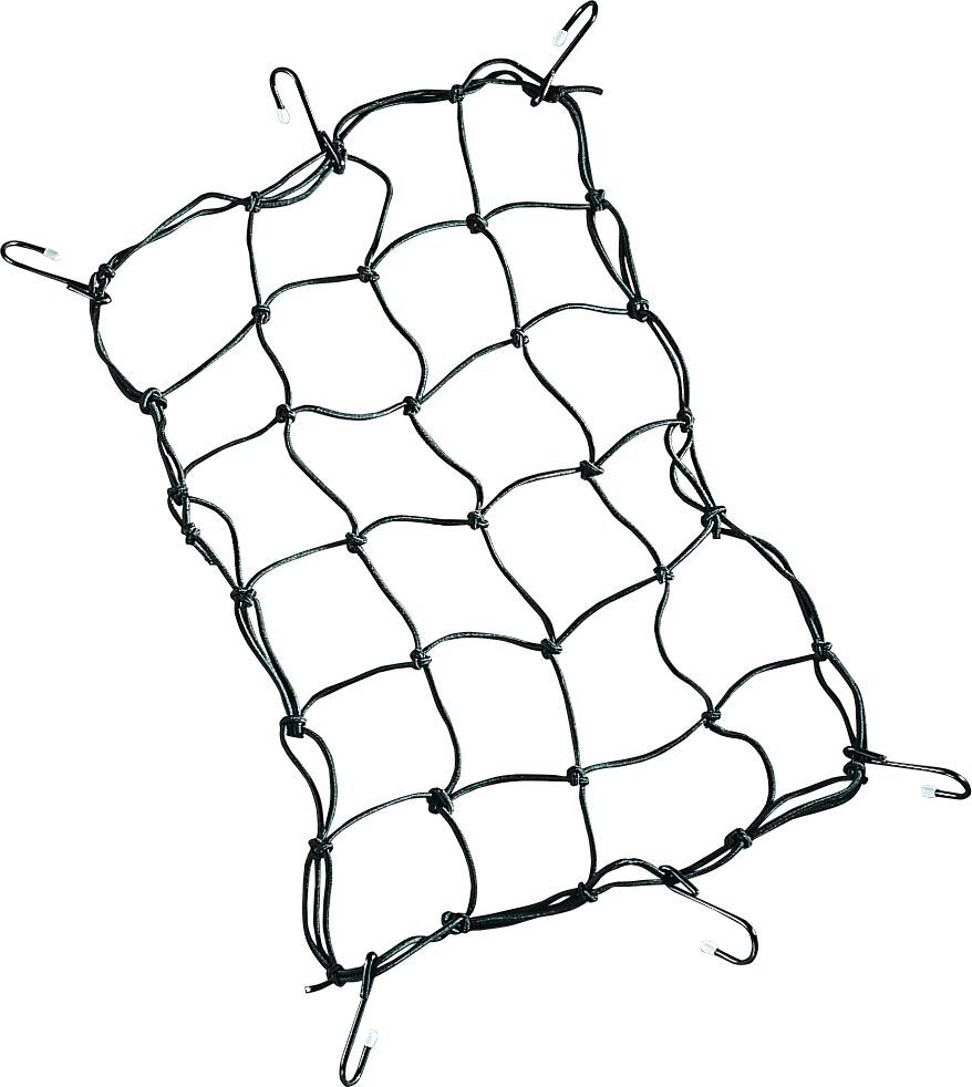 Drag Specialties 12 X 17 Cargo Net Blk 6 Cargo Net Drag Specialties