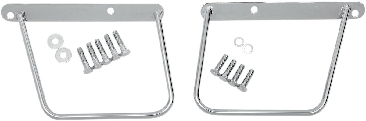 Drag Specialties Saddlebag Support Bracket Chrome Saddlebag Supports Drag Specialties