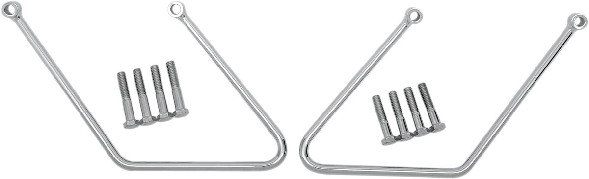 Drag Specialties Saddlebag Support Bracket Chrome Saddlebag Supports Drag Specialties