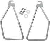 Drag Specialties Saddlebag Support Bracket Single Bolt Mount Chrome Saddlebag Supports Drag Specialties