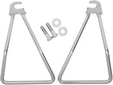 Drag Specialties Saddlebag Support Bracket Single Bolt Mount Chrome Saddlebag Supports Drag Specialties