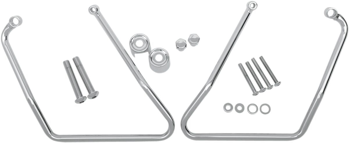 Drag Specialties Saddlebag Support Bracket Chrome Saddlebag Supports Drag Specialties