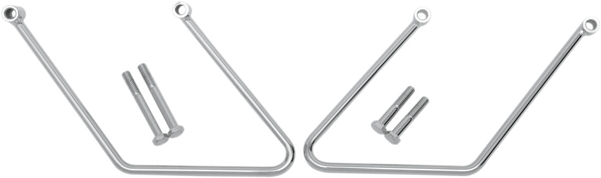 Drag Specialties Saddlebag Support Bracket Chrome Saddlebag Supports Drag Specialties