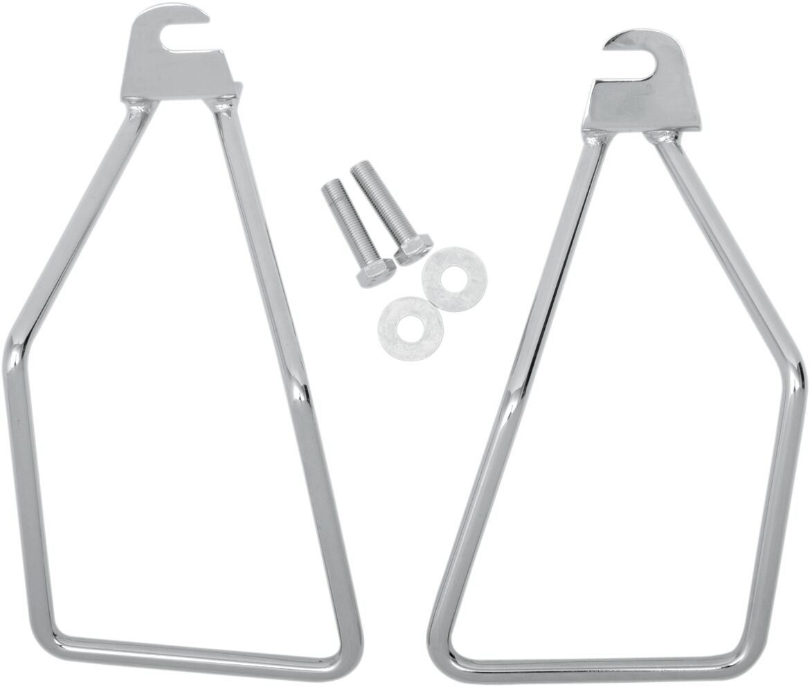 Drag Specialties Saddlebag Support Bracket Chrome Saddlebag Supports Drag Specialties