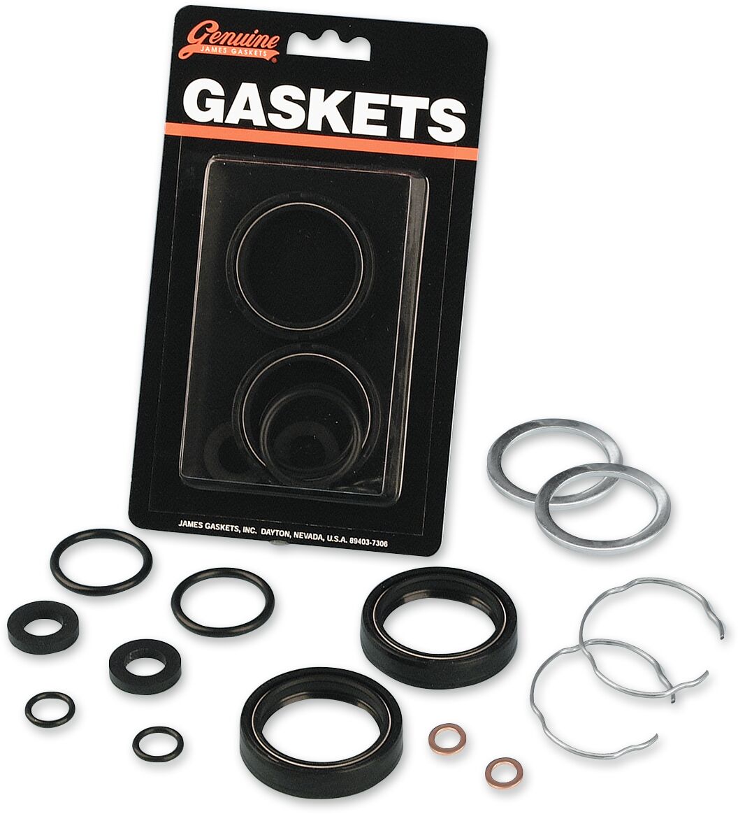 James Gasket Oil Seal Kit Fork Fork Seals, Orings & Gaskets James Gaskets