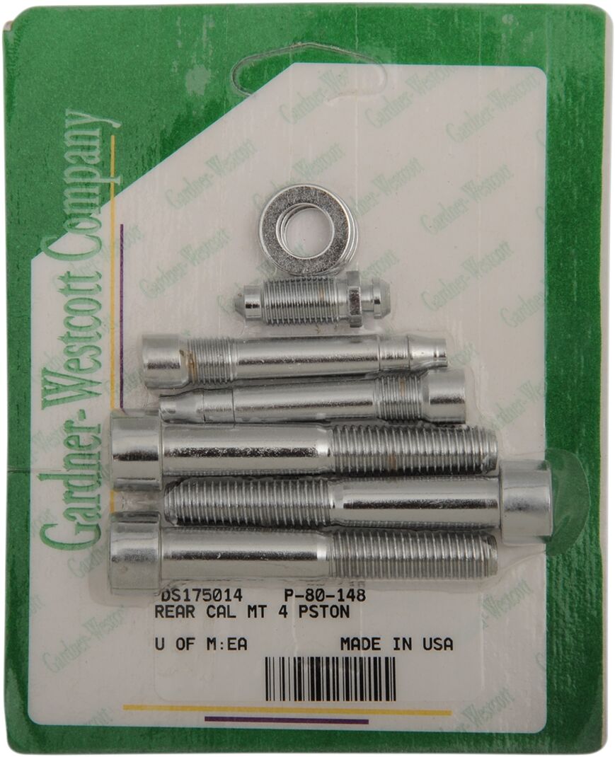 Gardner Westcott Brake Caliper Kit Smooth Rear Custom Replacement Chrome Natural Brake Caliper Mount Kits Gardner Westcott