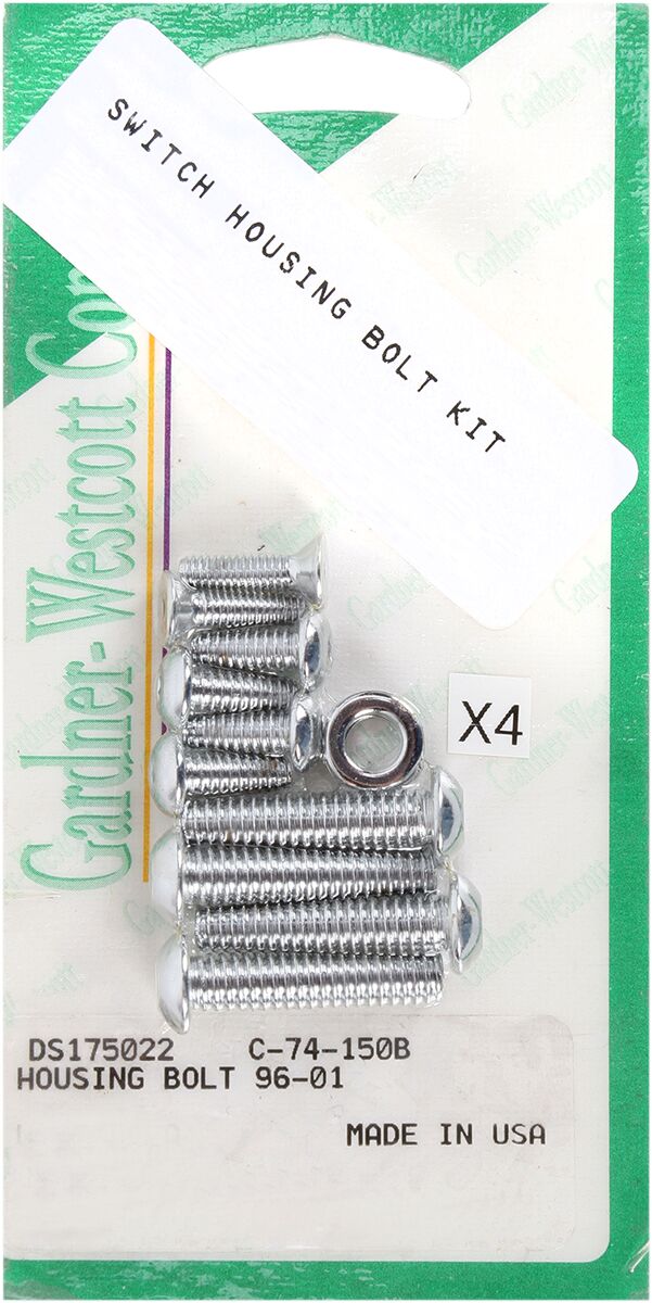 Gardner Westcott Switch Housng Bolt 96 13 Handlebar Control Screw Kits Gardner Westcott