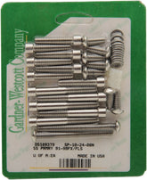 Gardner Westcott Bolt Kit Primary/Socket Head Stainless Steel Polished Natural Miscellaneous Engine Parts Gardner Westcott