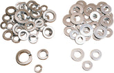Drag Specialties Chr Lock Washer Kt (36) HARDWARE KITS - ASSORTMENTS Drag Specialties
