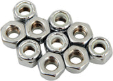 Drag Specialties 1/4 28 Chr Nylon Nut HARDWARE KITS - ASSORTMENTS Drag Specialties