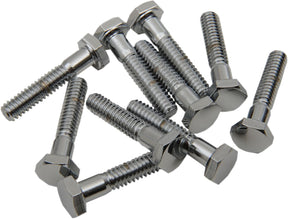 Drag Specialties 1/4 20 X 1 1/4 Chr Hex Hd HARDWARE KITS - ASSORTMENTS Drag Specialties