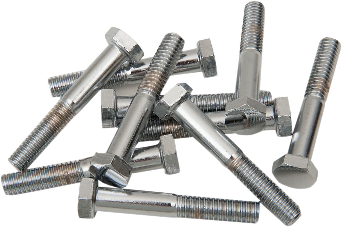 Drag Specialties 5/16 18 X2 Hex Head Chrom HARDWARE KITS - ASSORTMENTS Drag Specialties