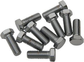 Drag Specialties 3/8 16 X 1 Chr Hex Hd HARDWARE KITS - ASSORTMENTS Drag Specialties
