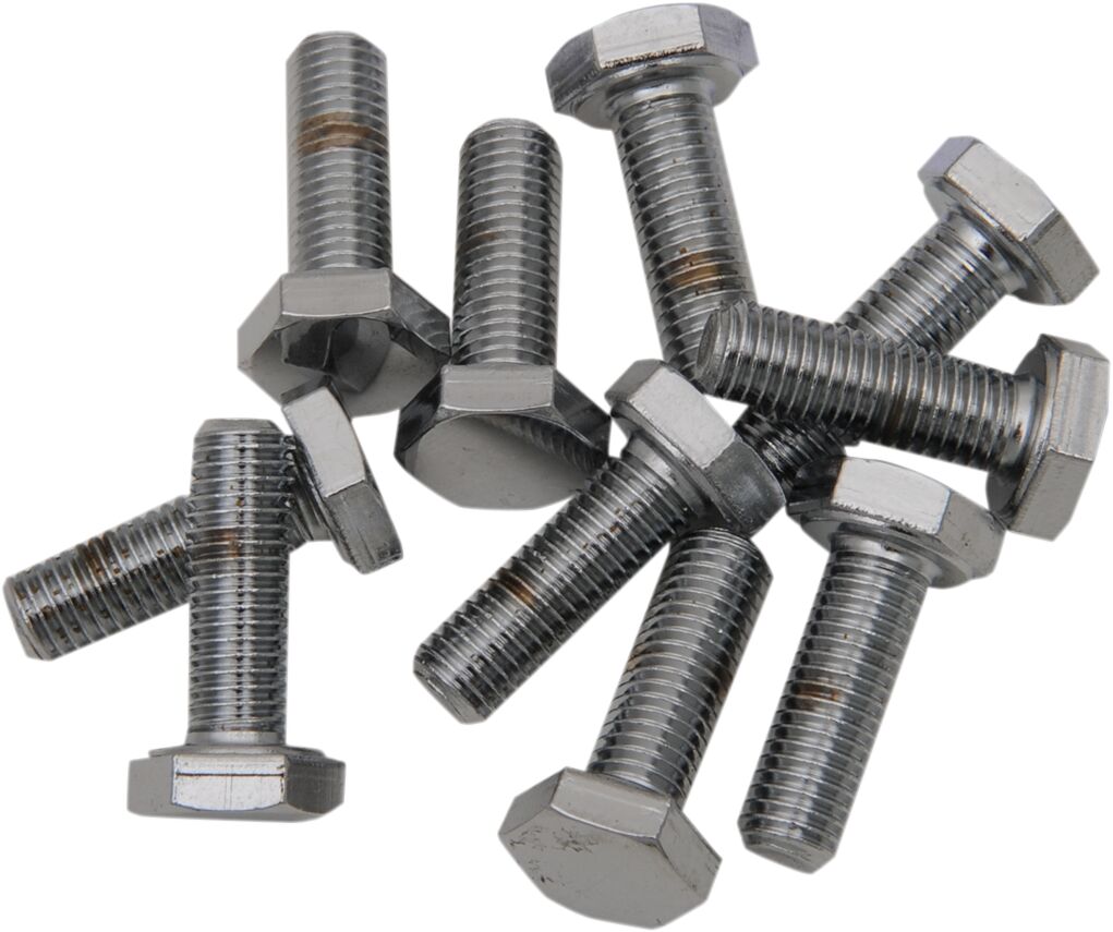 Drag Specialties 1/4 28 X 5/8 Chr Hex Hd HARDWARE KITS - ASSORTMENTS Drag Specialties