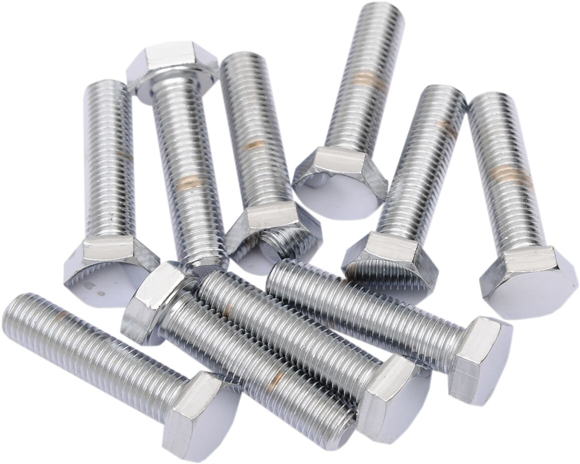 Drag Specialties 5/16 24 X1 Chr Hex Head HARDWARE KITS - ASSORTMENTS Drag Specialties