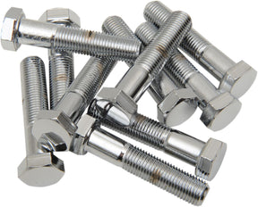 Drag Specialties 3/8 24 X 1 3/4 Chr Hex Hd HARDWARE KITS - ASSORTMENTS Drag Specialties