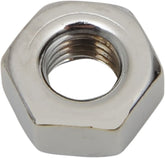 Drag Specialties 1/4 28 Chrome Hex Nut HARDWARE KITS - ASSORTMENTS Drag Specialties