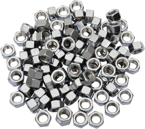 Drag Specialties 5/16 24 Chrome Hex Nut HARDWARE KITS - ASSORTMENTS Drag Specialties