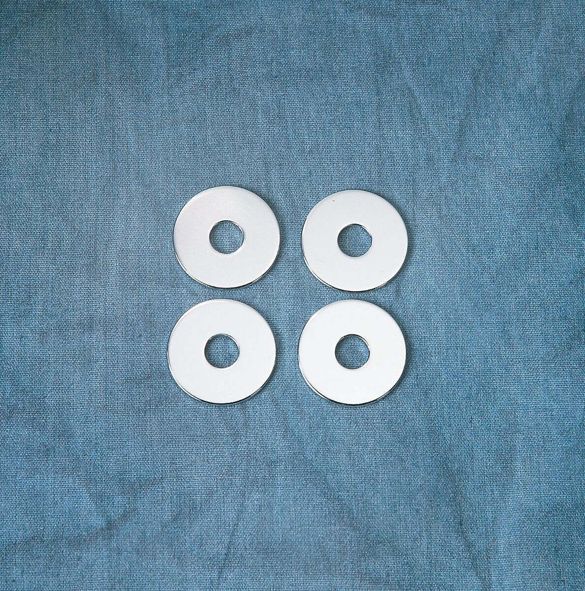Drag Specialties Chrome 1/4 Washer 7/8 Od HARDWARE KITS - APPLICATION RE Drag Specialties