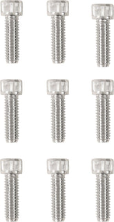 Drag Specialties Chrome Socket Head Kicker Cover Bolt Kit Knurled Drag Specialties Default Title