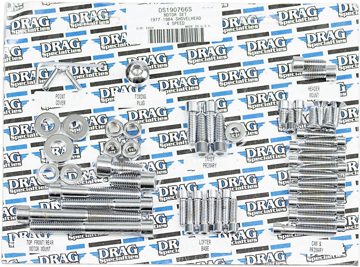 Drag Specialties 77 84 Fx Fl Sm Mtr Blt Kt HARDWARE KITS - APPLICATION RE Drag Specialties