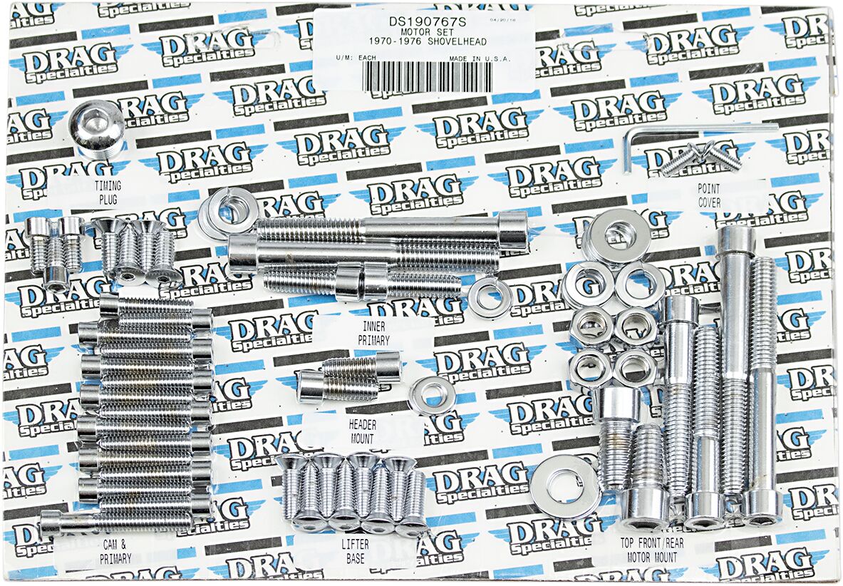 Drag Specialties 70 76 Fx Fl Sm Mtr Blt Kt HARDWARE KITS - APPLICATION RE Drag Specialties