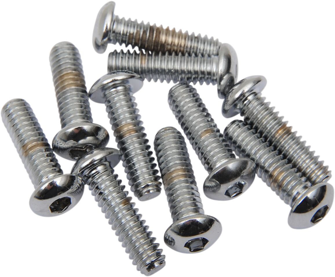 Drag Specialties 1/4 20 X 7/8 Butn Hd Scrw HARDWARE KITS - ASSORTMENTS Drag Specialties