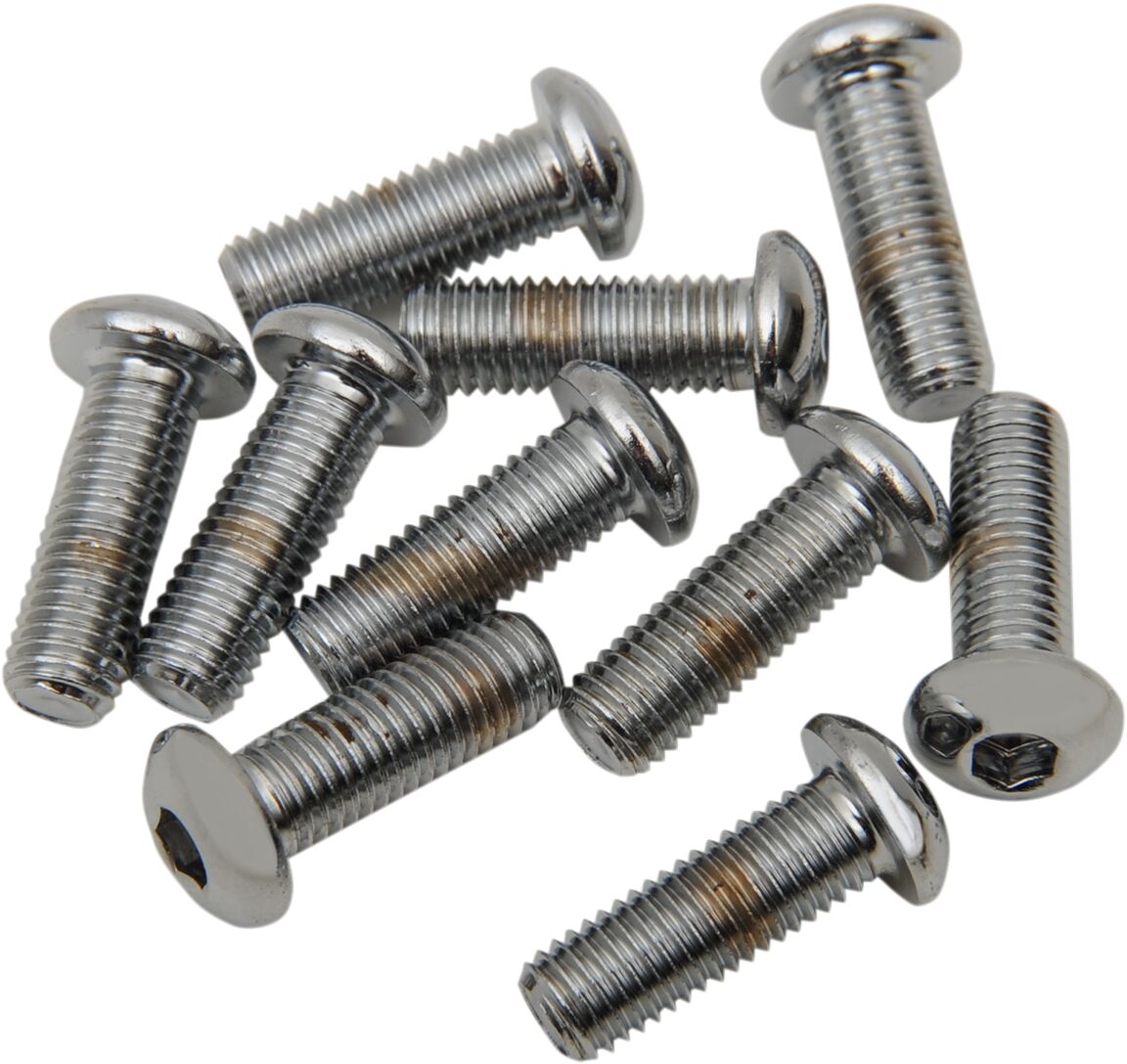 Drag Specialties 1/4 28 X 1/2 Butn Hd Scrw HARDWARE KITS - ASSORTMENTS Drag Specialties