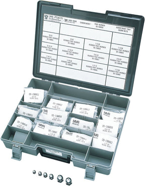 Drag Specialties Acorn Nut Assort Chrome HARDWARE KITS - ASSORTMENTS Drag Specialties