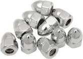 Drag Specialties 10 24 Acorn Nut Chrome HARDWARE KITS - ASSORTMENTS Drag Specialties